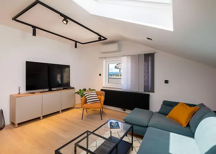 Lägenhet Moderne Penthousewohnung Nur 180 Meter Zum Mit Herrlicher Dachterrasse
