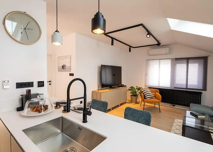 Lägenhet Moderne Penthousewohnung Nur 180 Meter Zum Mit Herrlicher Dachterrasse *