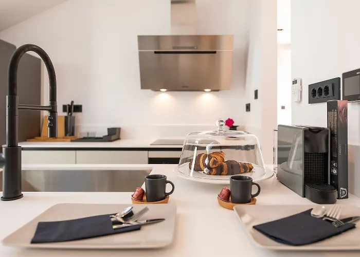 Lägenhet Moderne Penthousewohnung Nur 180 Meter Zum Mit Herrlicher Dachterrasse