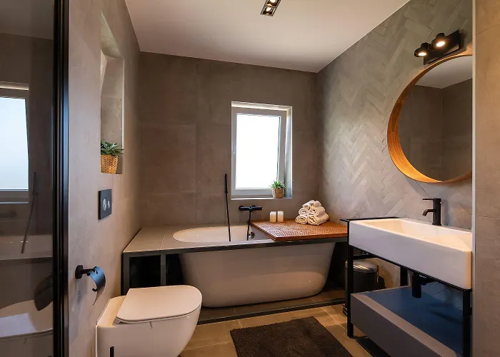 Lägenhet Moderne Penthousewohnung Nur 180 Meter Zum Mit Herrlicher Dachterrasse Crikvenica